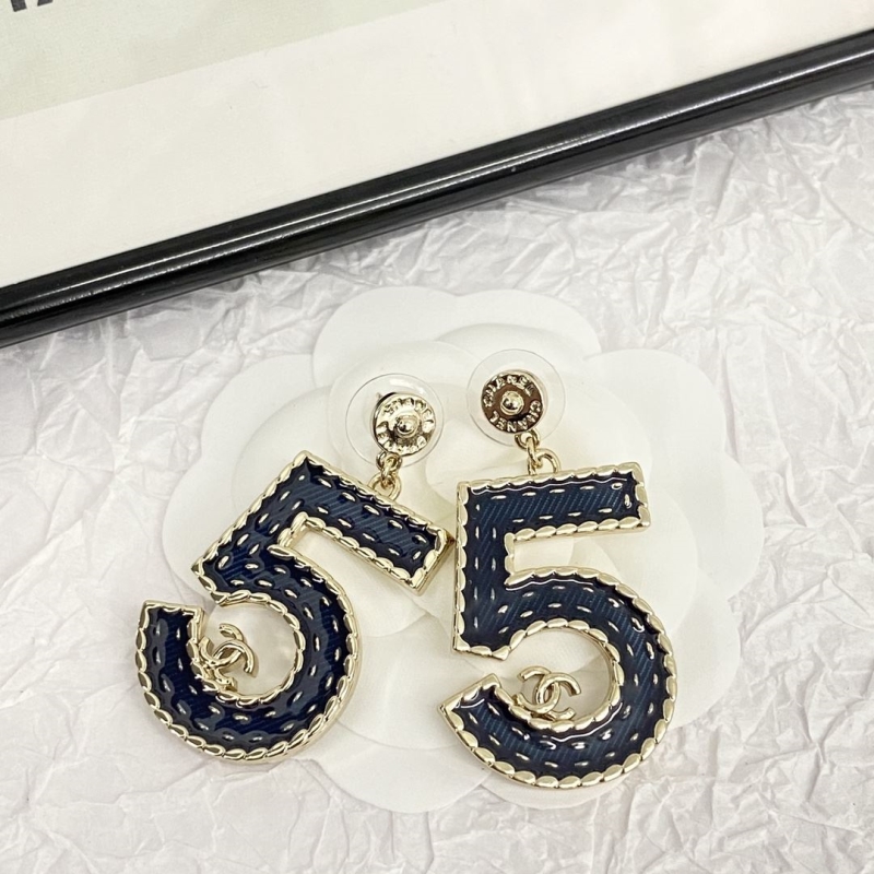 Ch*el earrings